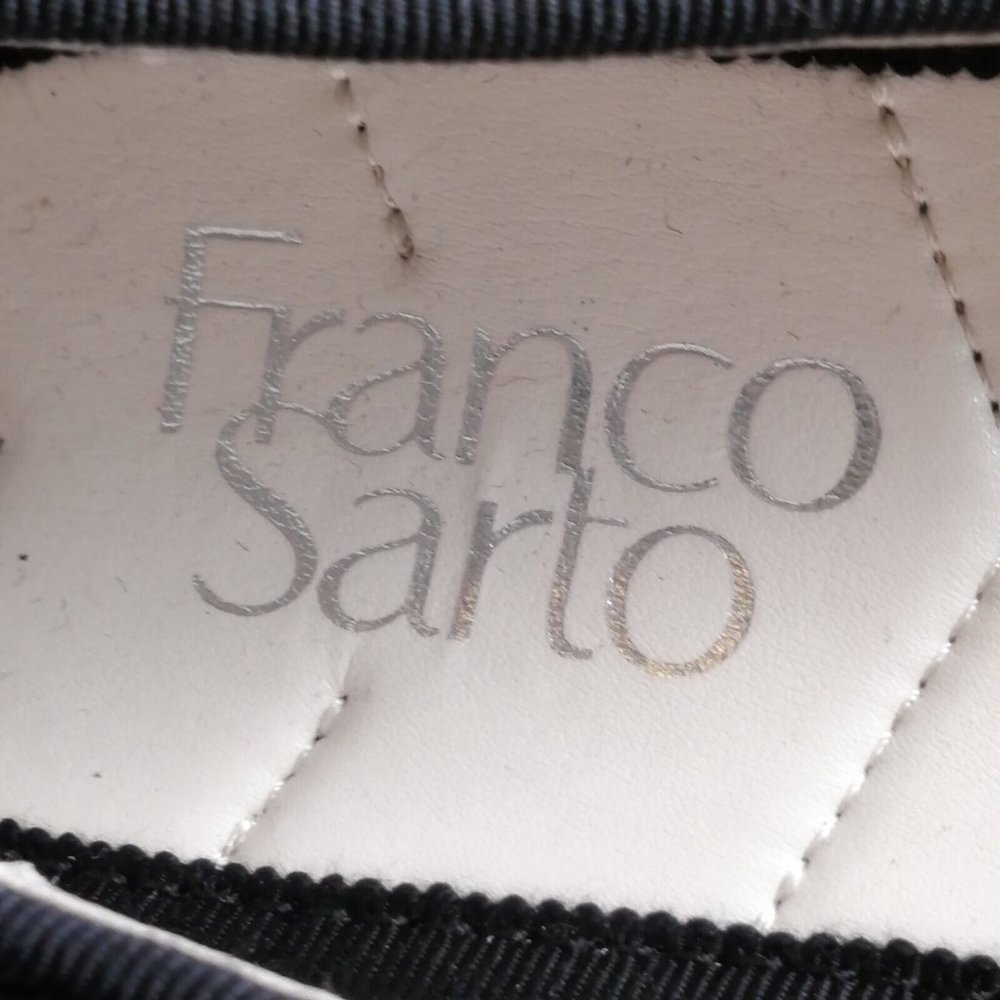 Franco Sarto Womens Sneaker Boston Black Loafer Slip On Square Toe Flat Heel‎ 6 - Picture 8 of 9